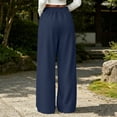 thumbnail image 3 of Luvrsol Sweat Pants for Womens Wide Leg Lounge Pants Deep Side Pockets Breathable Workout Bottoms S-2XL, 3 of 8