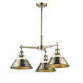 thumbnail image 4 of Golden Lighting Travers 8 Light Chandelier in Rubbed Bronze, 4 of 5