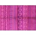 thumbnail image 1 of Ahgly Company Indoor Rectangle Solid Pink Modern Area Rugs, 2' x 3', 1 of 4