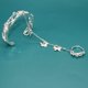 thumbnail image 5 of Simple Delicate Open Adjustable Love Heart Cuff Bracelet Metal Thin Wire Romantic Love Summer Bangle Bracelets Fashion, 5 of 5