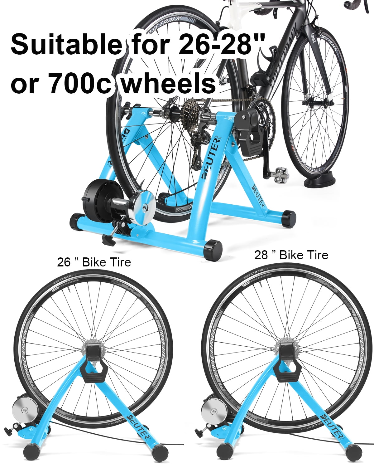 DEUTER Bicycle Trainer ローラー台 DEUTER Indoor Bike Trainer Portable Foldable Magnetic