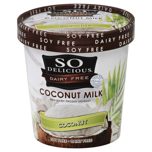 So Delicious® Coconut Milk Coconut NonDairy Frozen Dessert 1 pt. Tub