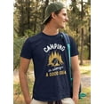 thumbnail image 2 of Camping Is Always A Good Idea T-Shirt Men -Smartprints Designs, Male XX-Large, 2 of 4