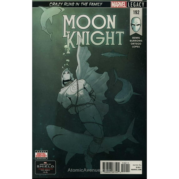 Moon Knight (1st Series) #192 VF ; Marvel Comic Book