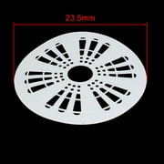 Unique Bargains 23.5cm Dia Plastic Semi Automatic Washing Machine Cap Cover White