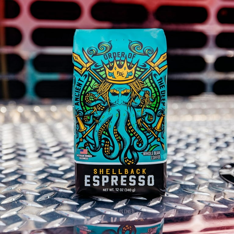 Fire Department Coffee Shellback Espresso Medium Roast Ground