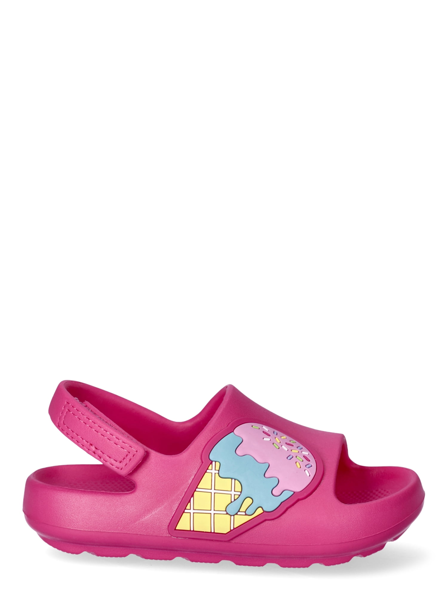 Wonder Nation Toddler Girls Eva Slide Sandals, Sizes 5/6-11/12