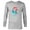Athletic Heather, variant on Princess Ariel and Flounder Under the Sea - Long Sleeve T-Shirt for Men - Customized-Black