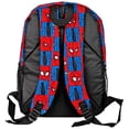 thumbnail image 4 of Marvel Comics Spider-Man Character Costume  and  Face 16 Padded Backpack, 4 of 4