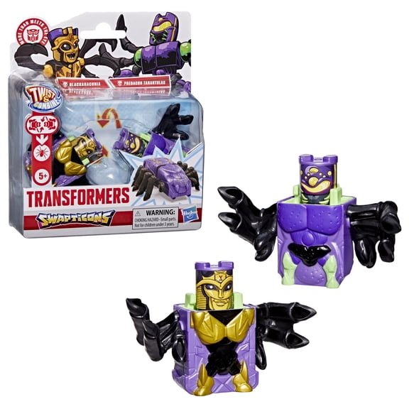 Transformers Toys Swapticons Blackarachnia and Predacon Tarantulas Action Figures, 5 