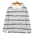 thumbnail image 6 of Bovemsi Sweatshirt for Women Oversized Hoodies Striped Plus Size Sweatshirts Long Sleeve Pullover Fall Clothes With Pocket Comfort Hoodie, 6 of 9