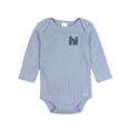 thumbnail image 4 of Gerber 2pc Baby Boy Outfit Set Long Sleeve Bodysuit & Jogger, Sizes (Newborn - 24 Months), 4 of 13