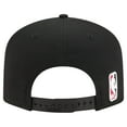thumbnail image 4 of Men's New Era  Black Miami Heat Cotton 19TWENTY Adjustable Hat, 4 of 5