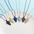 thumbnail image 3 of 316L Stainless Steel Tribal Spearpoint Arrowhead Urn Necklace for Men / Women : Arrowhead Cross Memorial Pendant Cremation Ash Jewelry Bereavement Keepsakes Gift for Loss of a Loved One, 3 of 7