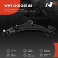 thumbnail image 6 of A-Premium Front Lower Left Side Control Arm with Ball Joint Compatible with Ford Edge 2007-2014 Lincoln MKX 2007-2015, 6 of 9