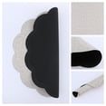 thumbnail image 2 of Unique Bargains Set of 6 Flower Placemats for Kitchen White 15*15in, 2 of 7