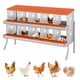 thumbnail image 1 of QinaQin Caja nido para gallinas de 6, 8 o 10 compartimentos con patas de soporte, diseño fácil de limpiar e instalar para proteger huevos, 1 of 7