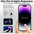 thumbnail image 3 of CHL-3 Pack Protecteur d'Écran Hydrogel pour iPhone 16 Pro Max, Transparent TPU Souple pour iPhone 16 Pro Max 6.9 Pouces, Anti-Bulles, Résistant aux Rayures, Installation Facile, Compatible avec Étui, 3 of 4