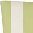 thumbnail image 6 of SAFAVIEH Lester 19''H Stripe Dining Chair Set of 2 Silver Nail Head Green / Cream, 6 of 7