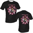 thumbnail image 3 of T-shirt Homme Manches Courtes Été Décontracté Col Rond Noir, 3 of 7