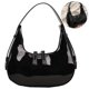 thumbnail image 1 of Bolso Media para Mujer Bolso Hombro Informal Elegante Bolso para Citas (Negro S), 1 of 9