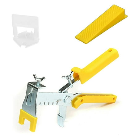 

Tile Leveling System Ceramic Tile and Stone Installation Leveling Clips and Reusable 1/8 Inch
