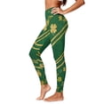 thumbnail image 7 of Hvot&aat Women's St. Patrick's Day Leggings Shamrock Stretchy Tights Yoga Pants Sports Fitness Peach Hip Stretch Pants, 7 of 7