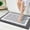 Dark Grey and White, variant on DISEN Bathroom Rugs 24x16, Extra Soft and Absorbent Microfiber Bath Mat, Non-Slip, Machine Washable, Quick Dry Shaggy Bath Carpet, Suitable for Bathroom Floor, Tub, Shower (Beige and White)