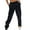 Navy, variant on qolati Women's Warm Fleece Lined Sweatpants High Elastic Waisted Thermal Jogger Pants Winter Sherpa Thicken Outdoor Workout Yoga Track Pants