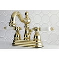 thumbnail image 2 of Kingston Brass KB1602BPL 4 in. Centerset Bathroom Faucet, Polished Brass, 2 of 4