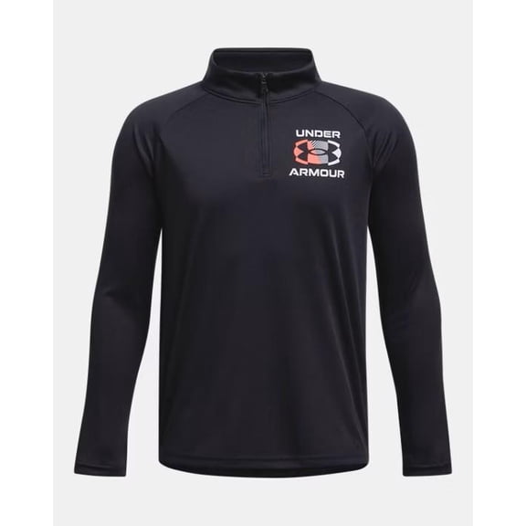 Under Armour Boys MFO Velocity 1/4 Zip Black Size 7
