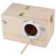thumbnail image 4 of Caja de cría de pájaros de 12 x 12 x 19,5 cm, de madera, para incubación de mascotas, accesorios de decoración de jardín al aire libre, 4 of 14