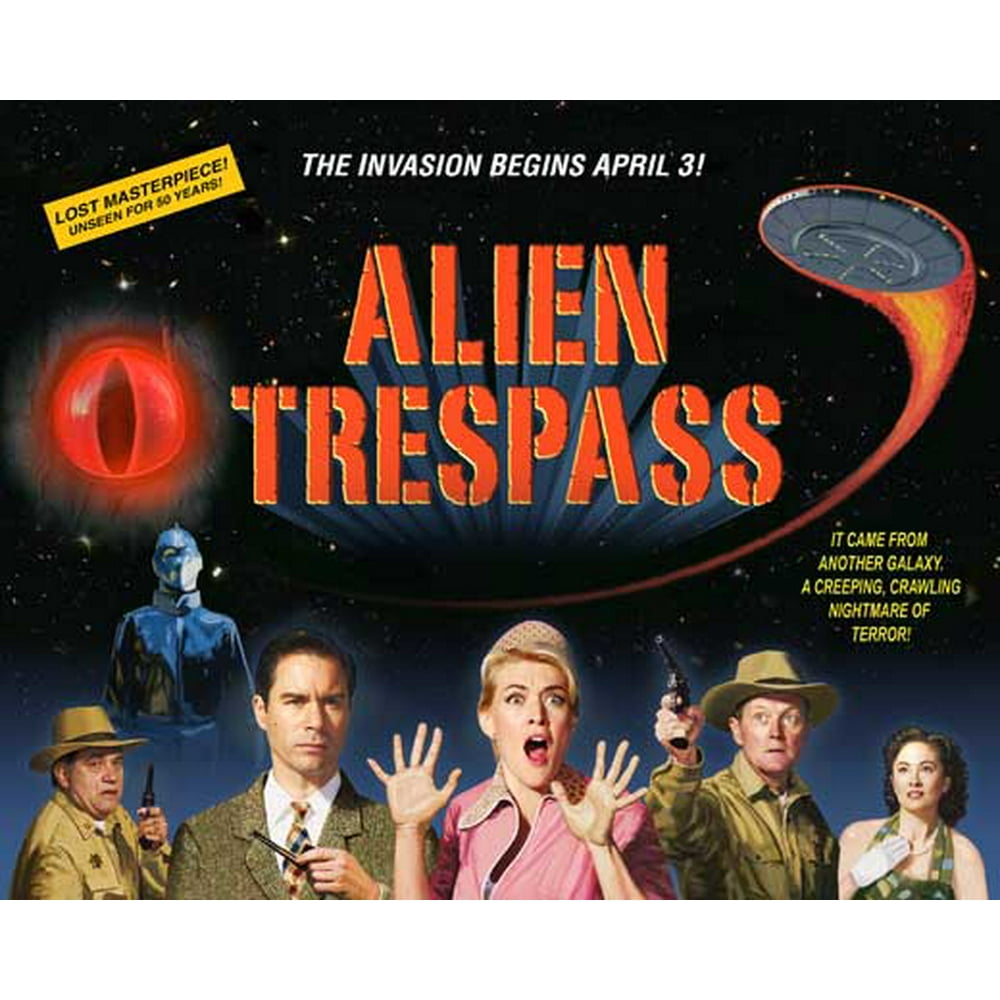 Alien Trespass - movie POSTER (Style B) (11" x 14") (2009) - Walmart