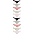 thumbnail image 2 of 10 Pack Bikini Hipster and Boyshorts Variety - Assorted Colors and Patterns - 1X, 2 of 7