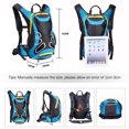thumbnail image 3 of Sac à Dos de Vélo Imperméable 15 L Sac d'Eau pour Vélo de Montagne nylon Cyclisme Randonnée camping Course Hydratation Sac à Dos pour Hommes et Femmes, 3 of 7
