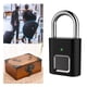 thumbnail image 3 of de portátil de alta seguridad Zulema Candado impermeable para huellas dactilares, 3 of 7