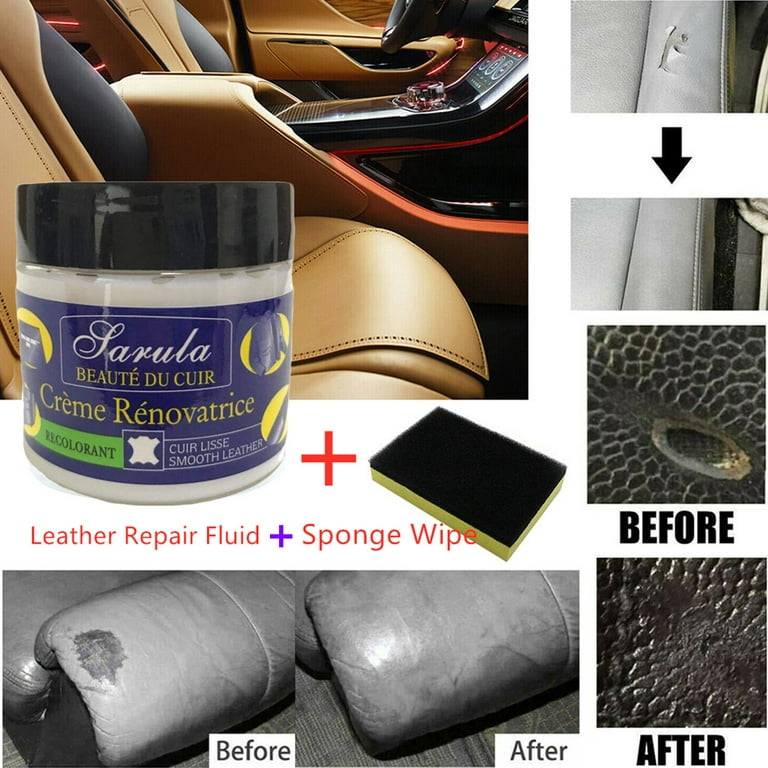 Negj Leather Repair Filler Compound for Leather Restoration Cracks Burns & Holes, Size: One size, Blue