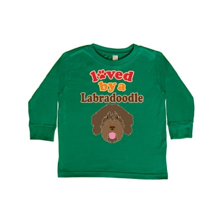 

Inktastic Labradoodle Dog Lover Gift Toddler Boy or Toddler Girl Long Sleeve T-Shirt