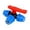 Blue1, variant on WEIOUKC 3 Way Ball Valve, Plastic PE Pipe Ball Valve T Type Quick Connection Ball Valve Efficient Water Switching Valve
