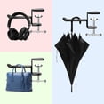 thumbnail image 3 of Soporte universal para auriculares Soporte para auriculares de escritorio Soporte para auriculares debajo de los auriculares de escritorio, 3 of 6