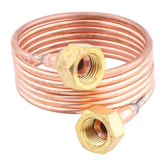 Tubo capilar de cobre para aire acondicionado y refrigerador, bobina compacta de bricolaje, tubos de cobre para gabinetes de refrigeración, herramienta de hardware. 15 millones