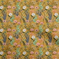 thumbnail image 1 of oneOone Tissu Polyester Spandex Jaune Moutarde Floraux Matériel de Robe Tissu Imprimé Tissu au Mètre 56 Pouces de Large-Mo, 1 of 4