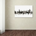 thumbnail image 3 of Trademark Fine Art 'Copenhagen Denmark Skyline I' Canvas Art by Michael Tompsett, 3 of 3
