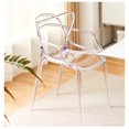 thumbnail image 2 of Heavenly Collection Plastic Dining Chair for Kitchen and Dining Room, 2 of 8