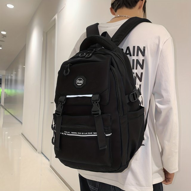 Men's Large Capacity Laptop Backpack: Perfect for School, Travel, and Everyday Use!