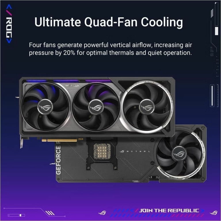 ASUS ROG ASTRAL RTX5090 O32G - Walmart.com