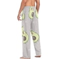 thumbnail image 6 of Fresh Avocado Ghost Pajama Pants, Men's Lounge Pants Light with Drawstring and Pockets, Christmas New Year Birthday Father's Day Gifts, Medium, 6 of 7