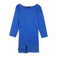 thumbnail image 1 of Alfani Womens Mixed Media Basic T-Shirt stormysea1 XS, 1 of 1