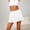 White, variant on FASHOFT Tennis Skirt For Women Basic Anti Chafing Lined Skort Elastic For Daily Tennis Training And General Sports Activities Womens Athletic Skirts Black