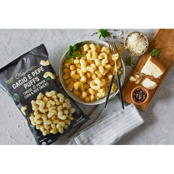 Pack of 3 - TJs Organic Cacio e Pepe Puffs 4.9 Oz